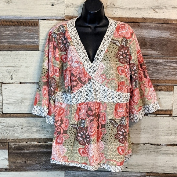 Style & Co Tops - Style & Co Boho Festival Tunic sz 18 Style & Co Tops - Style & Co Boho Festival Tunic sz 18